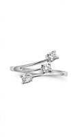 Anello Demetra Donna ESSENTIAL in Oro bianco Diamante 012.M.015.W